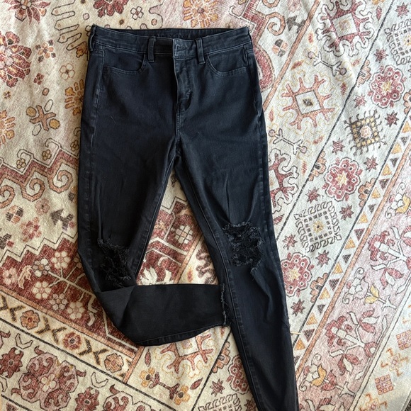 American Eagle Outfitters Denim - American Eagle Outfitters Black Skinny Jeans
